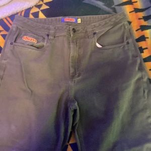 Empyre jeans olive green size 34